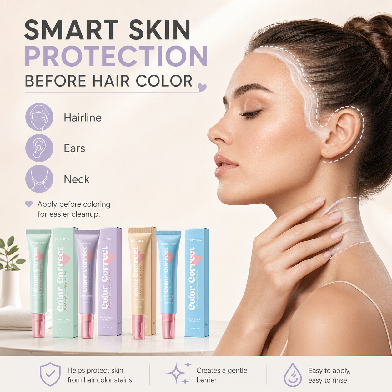 Stain-Free Hair Color Kit
