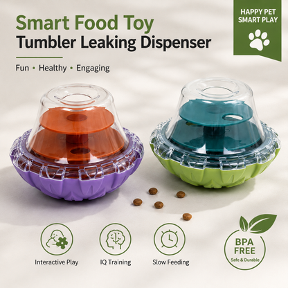 Tilted Food Dispenser