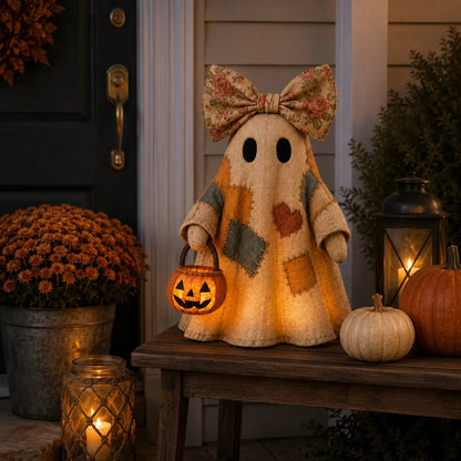 👻Early Halloween Special 49% OFF👻 - Lighted Vintage Patchwork Ghost