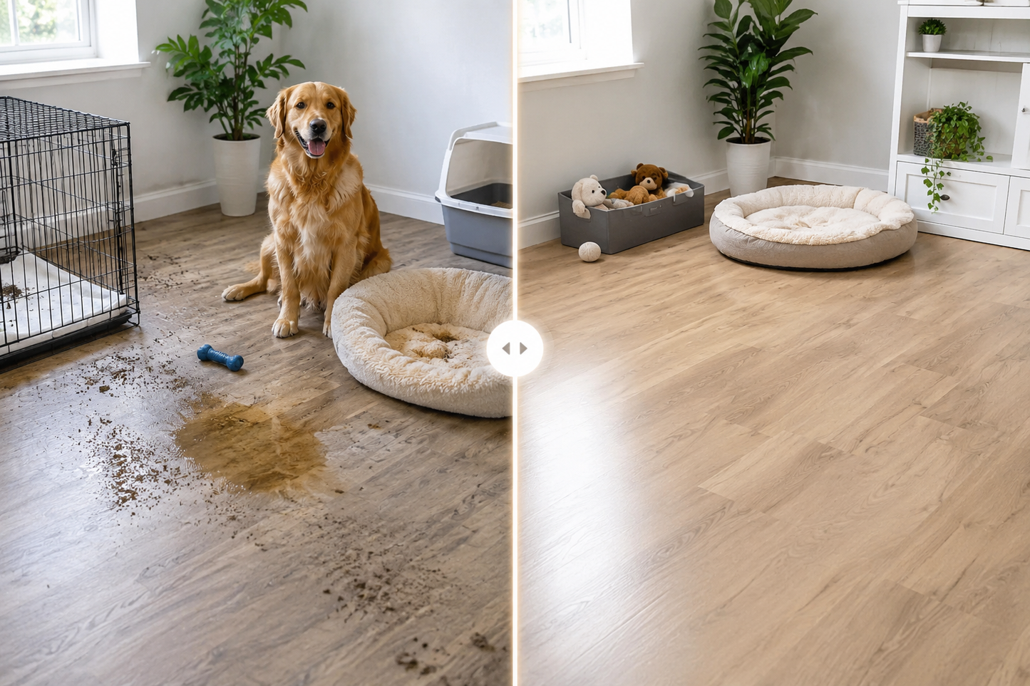 Pet deodorizing cleaning tablets