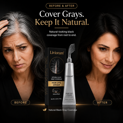 Plant-Based Comb Hair Dye