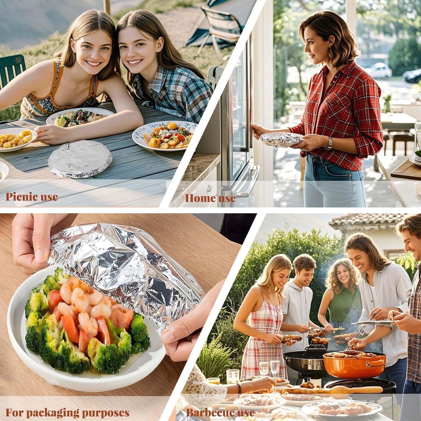 Livioram Stretch Food Covers A Smarter Way to Keep Food Fresh, Warm & Covered