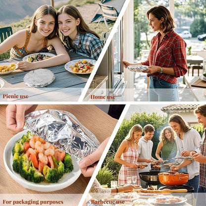 Livioram Stretch Food Covers A Smarter Way to Keep Food Fresh, Warm & Covered