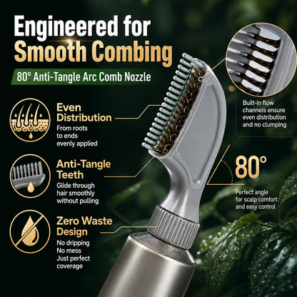 Plant-Based Comb Hair Dye