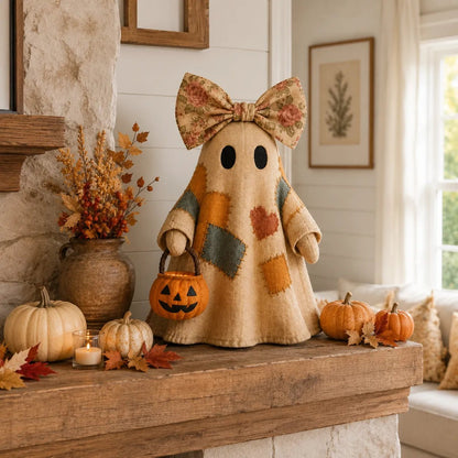 👻Early Halloween Special 49% OFF👻 - Lighted Vintage Patchwork Ghost