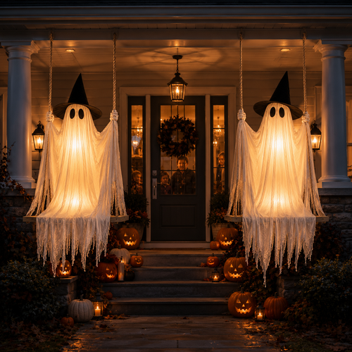 🎃 Make Your Porch The Most Eye-Catching Halloween House This Year