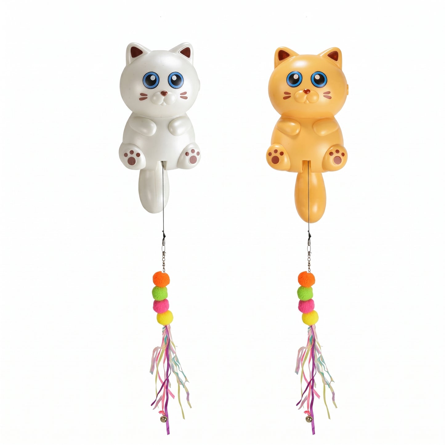 Electric cat teaser rope with bells
