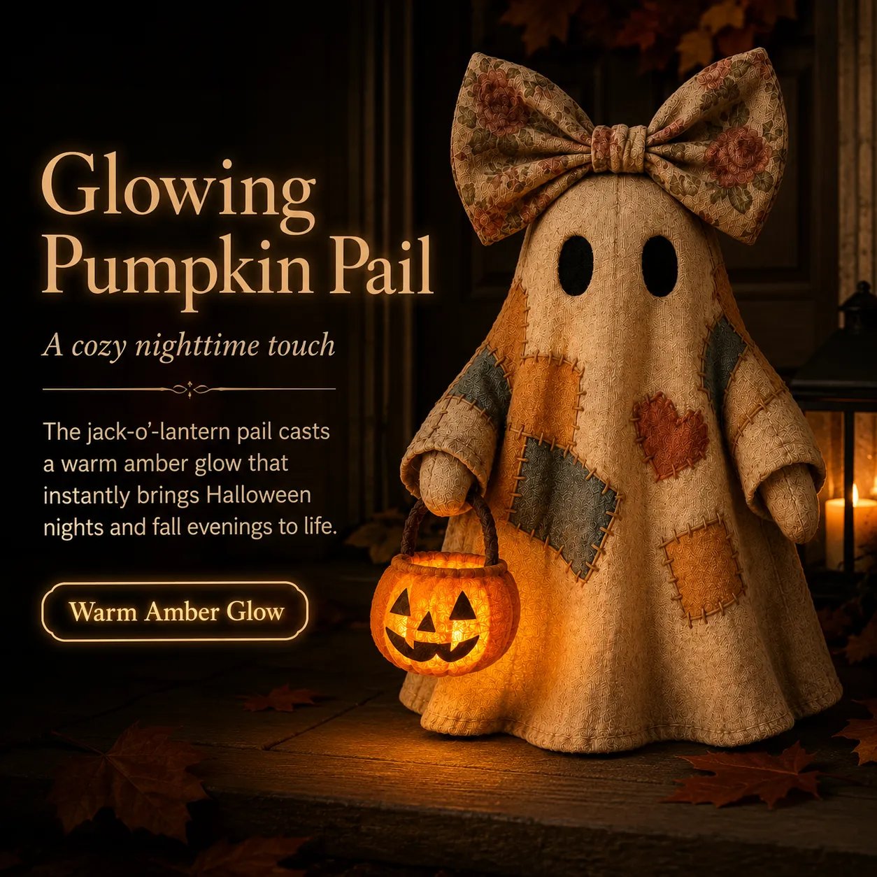 👻Early Halloween Special 49% OFF👻 - Lighted Vintage Patchwork Ghost